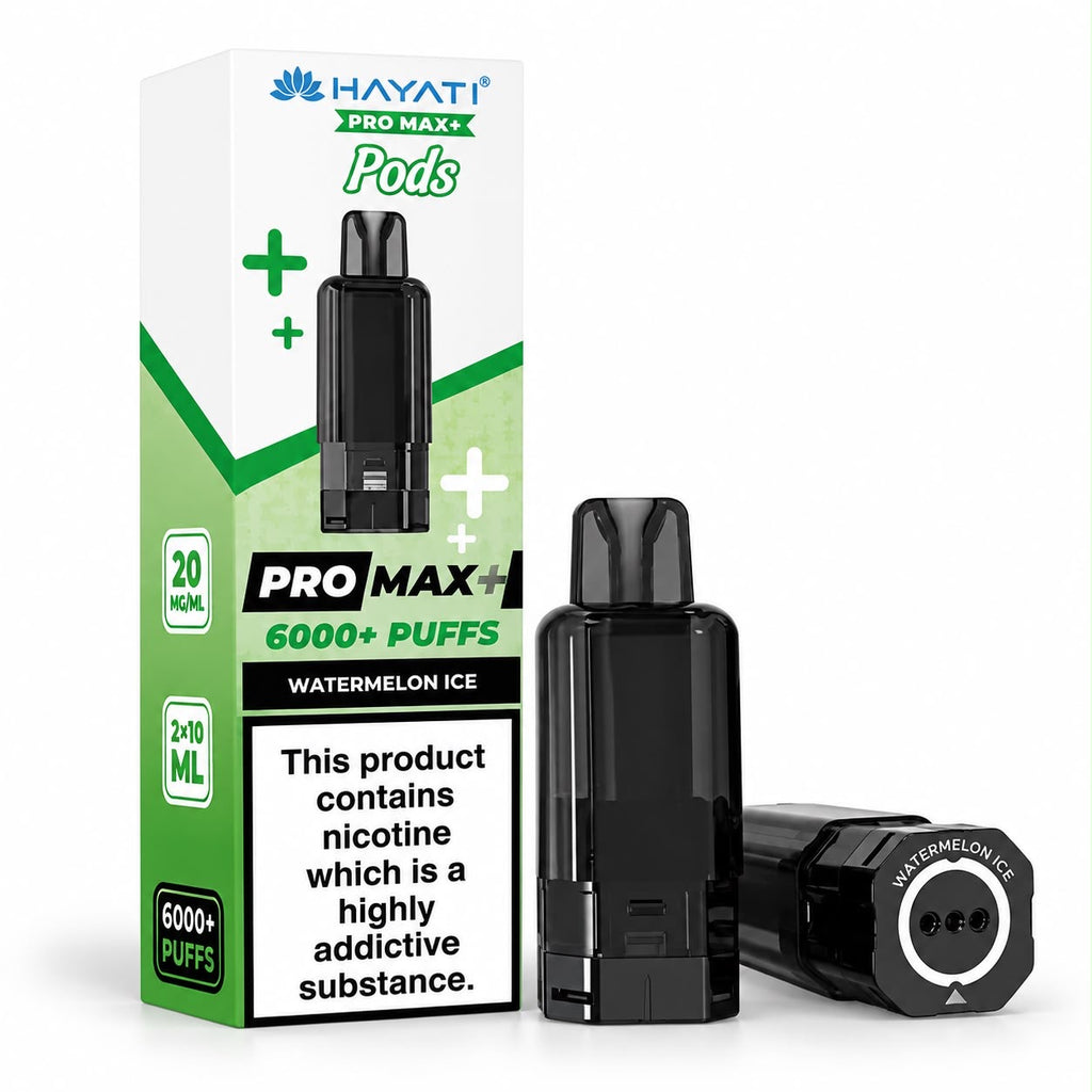 Hayati Pro Max Plus 6000 Puff Pods / Refills  – Pack of 5