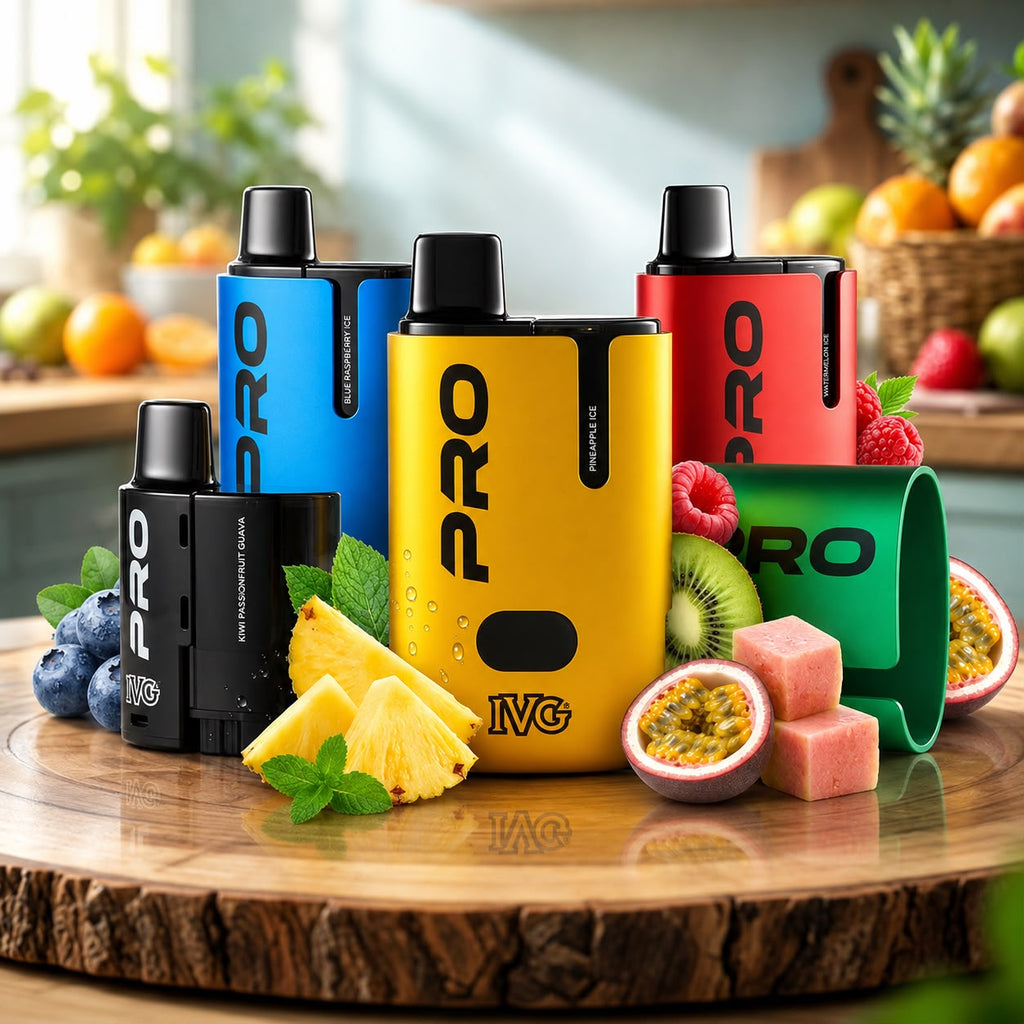 IVG Pro 12 Edition Rechargeable Prefilled Vape Kit – Case of 5 Devices Wholesale price