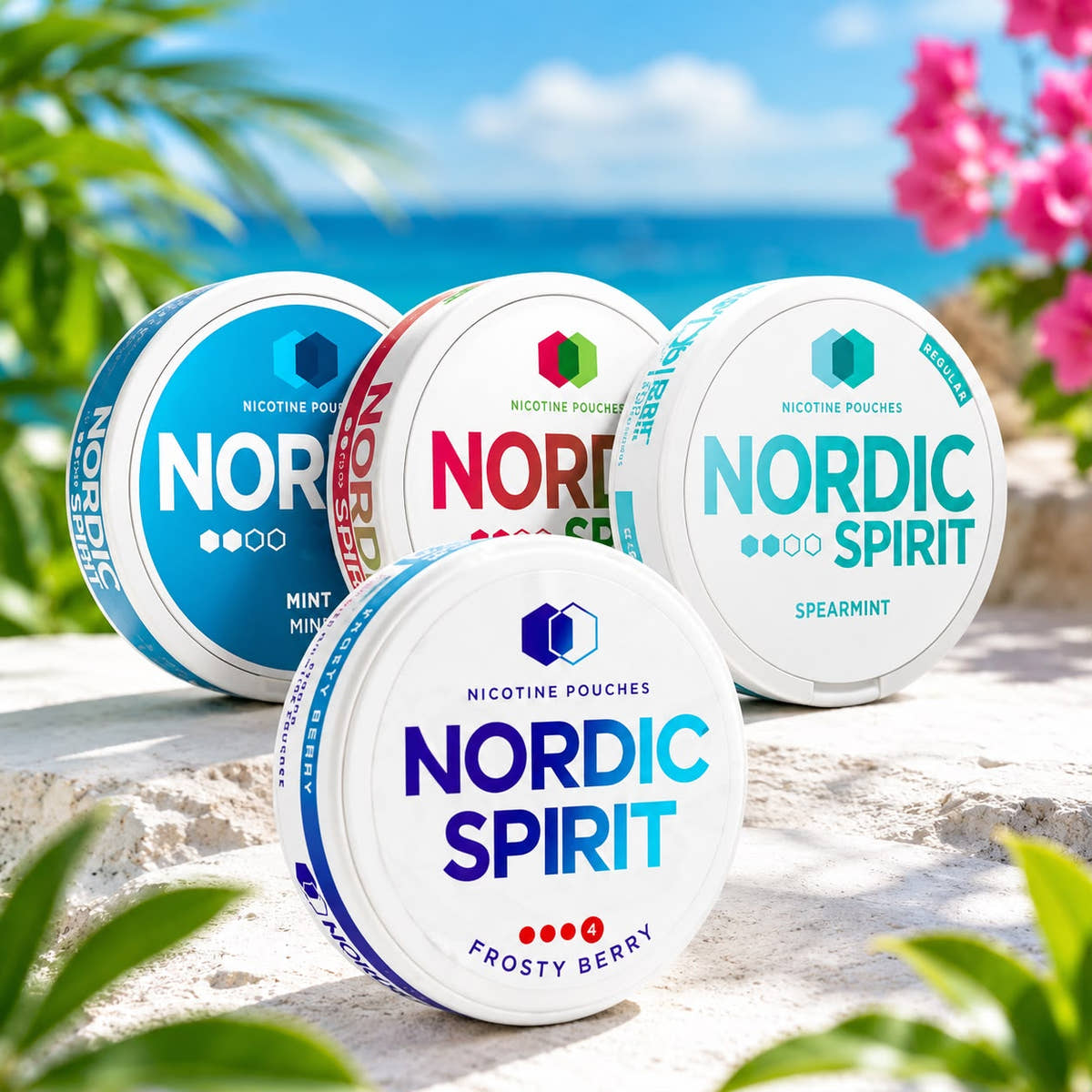 Nordic Spirit Nicotine Pouches – Bulk Multipack of 5 Cans