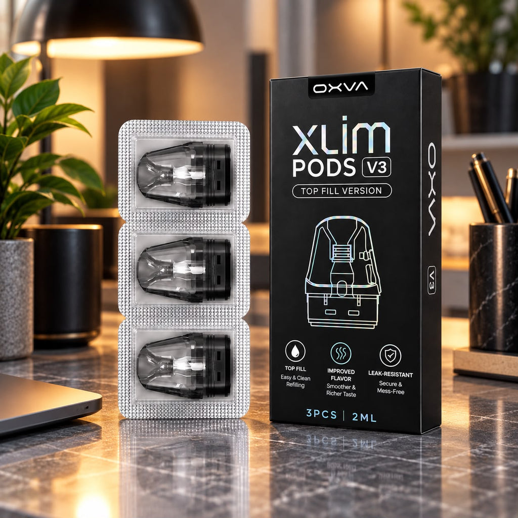 OXVA Xlim V3 2ml Top-Fill Replacement Pods – Pack of 3 Cartridges