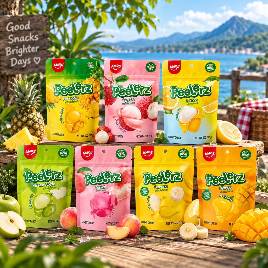 Peelerz Peelable Fruit Gummy Candy – Imported USA Sweets, 170g Pack