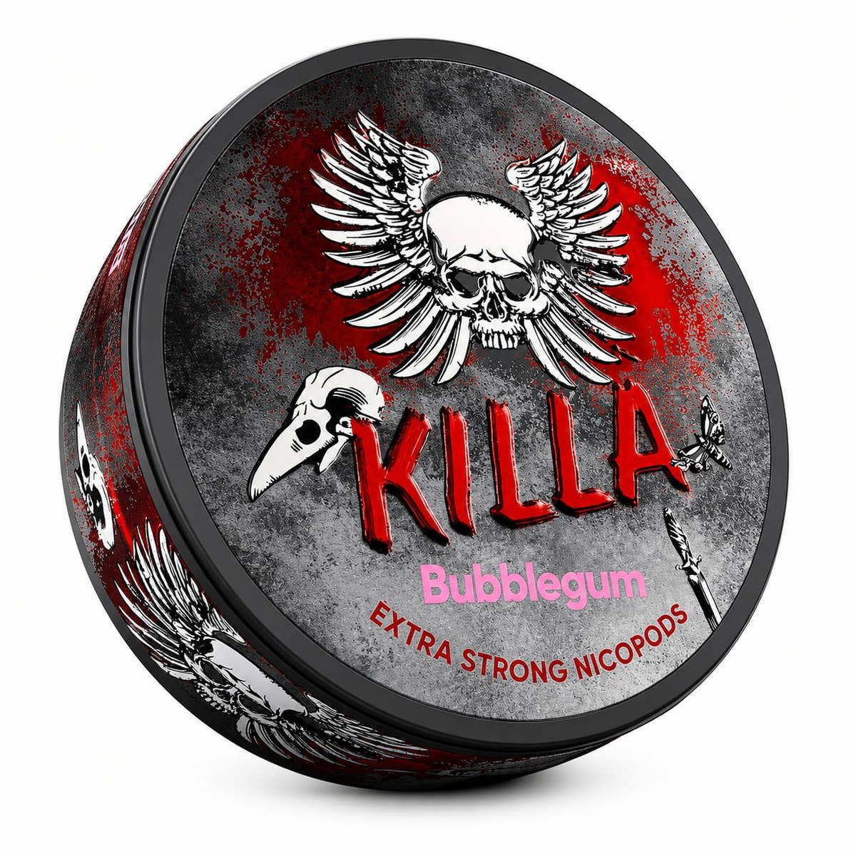 Killa Extra Strong Nicotine Pouches – Multipack of 10 Cans