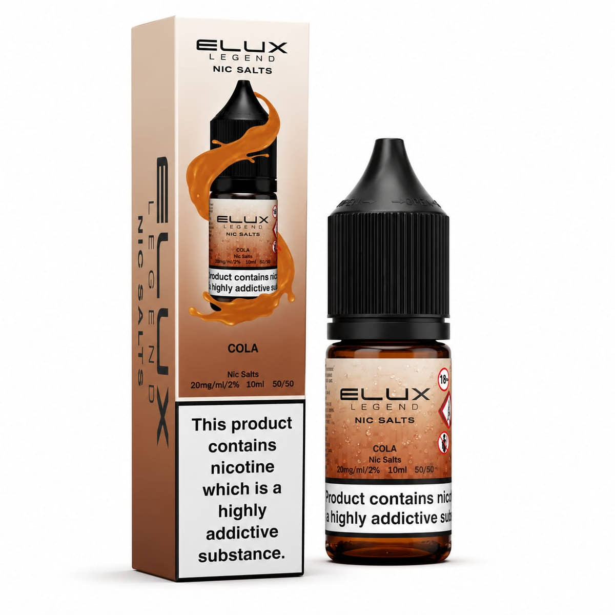 ELUX Legend Nic Salts – Pack of 10