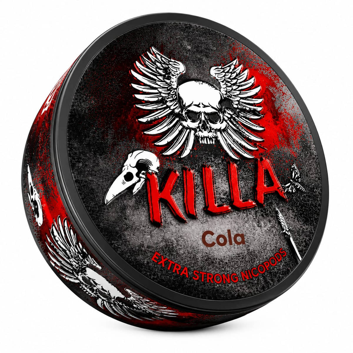 Killa Extra Strong Nicotine Pouches – Multipack of 10 Cans