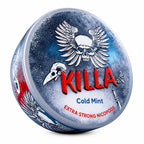 Killa Extra Strong Nicotine Pouches – Multipack of 10 Cans