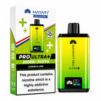 Hayati Pro Ultra Plus 25000 Puff Prefilled Rechargeable Vape Kit – Case of 5