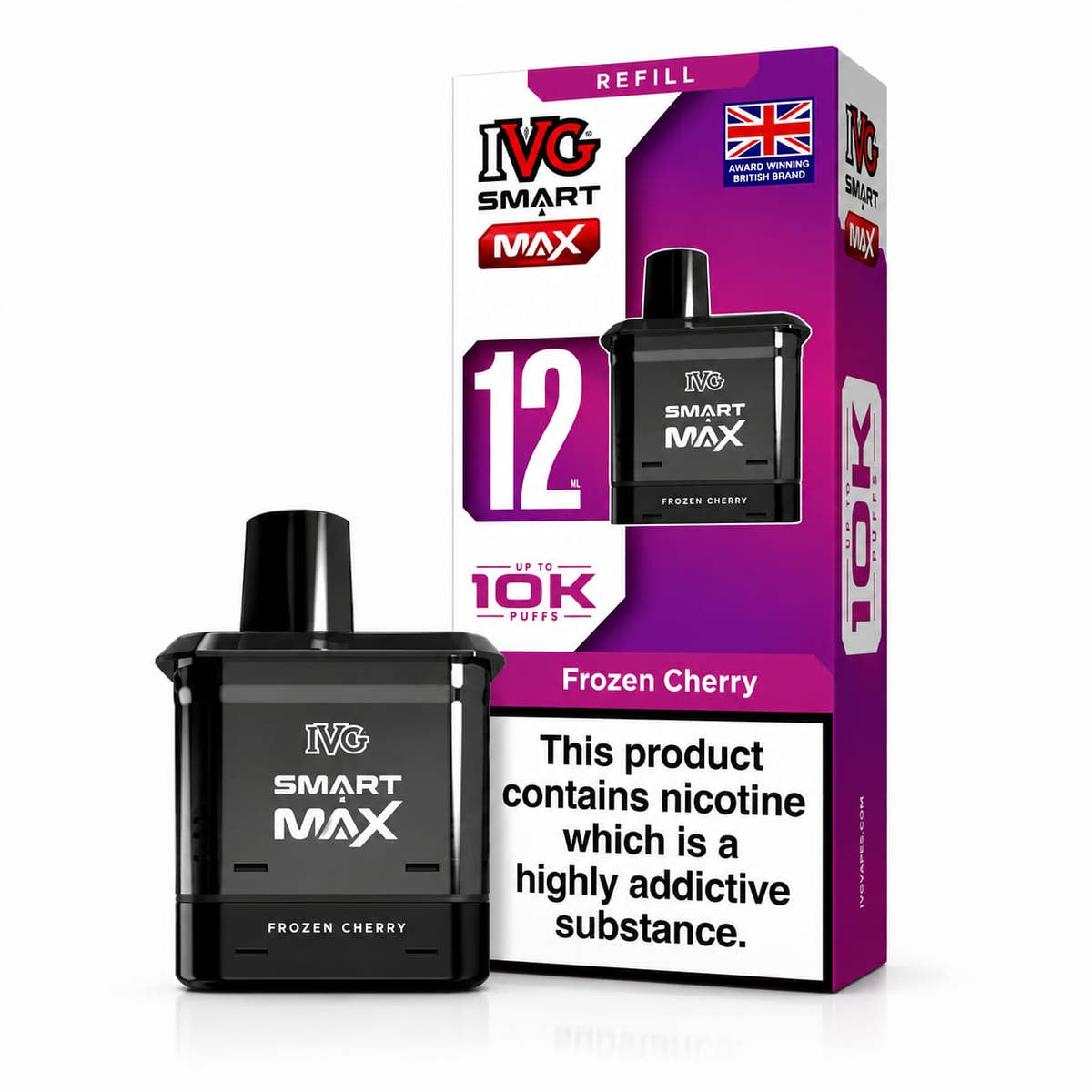 IVG Smart Max 10000 Puff Prefilled Replacement Refills/Pods – Pack of 5