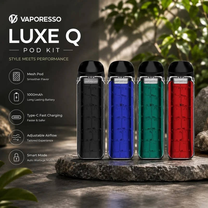 Vaporesso Luxe Q Compact Pod Vape Kit – Single Device