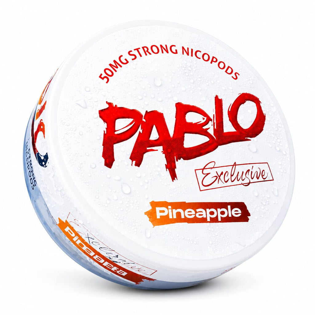 Pablo Snus Strong Nicotine Pouches – Multipack of 5 Cans