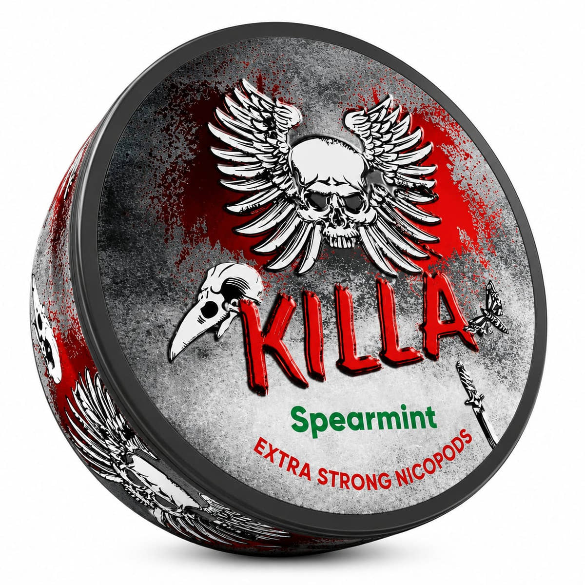 Killa Extra Strong Nicotine Pouches – Multipack of 10 Cans